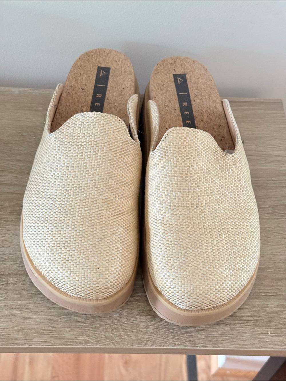 REEF CORK WOVEN CLOG vista Syke size 10